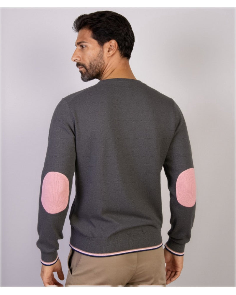 Suéter La Vespita 51048 – Elegancia clásica con cuello redondo y confort premium